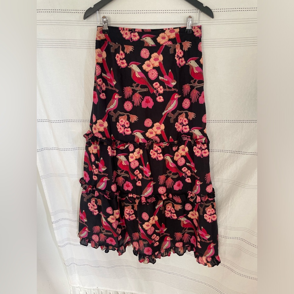 Floral Ruffle Maxi Dress - Picture 12 of 15